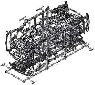  車架周轉料架（jià）